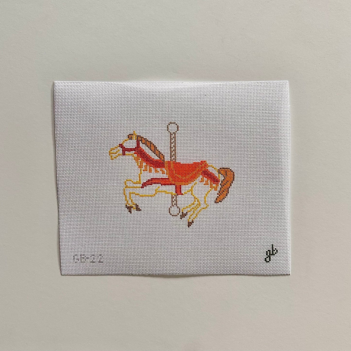 Jolly Holiday Carousal Horse-Bert