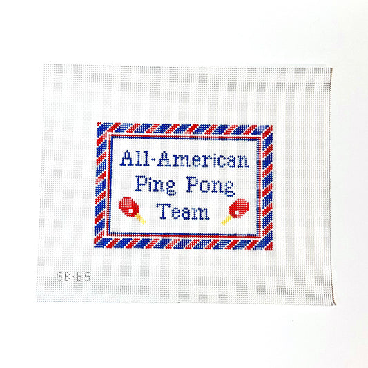 All American Ping Pong Team